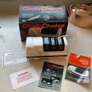 Chef’s Choice EdgeSelect 120 Mint Condition Electric Knife Sharpener